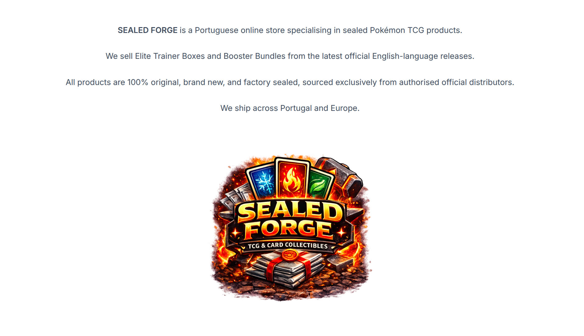 sealedforge.com screenshot